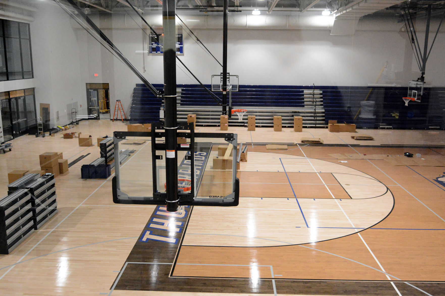 Tour of Jack Young Middle School construction, Dec. 7